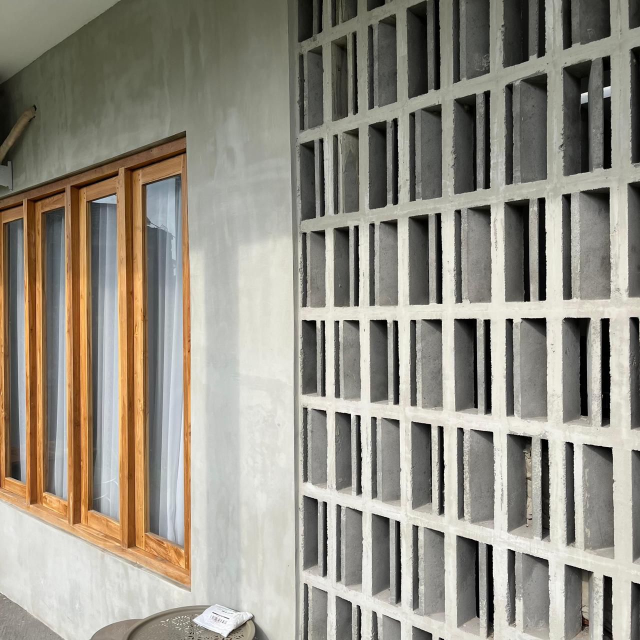 Detail Fasad Industrial Modern